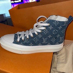 Louis Vuitton Stellar Sneaker Boot worn once